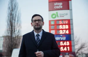 Daniel Obajtek obiecuje w TV Trwam: "Ceny paliwa nie przekroczą 10 zł"