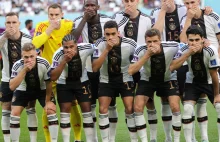 Niecodzienny gest tuż przed meczem wykonała reprezentacja Niemiec