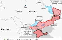 Ocena wojny na Ukrainie, codzienny przetłumaczony raport ISW. 24 listopad 2022.