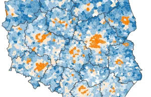 Stworzyłem kreator kartogramów tzn. map Polski na podstawie danych