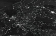 Blackout w Ukrainie widziany z kosmosu. Zdjęcia NASA opublikowane