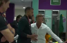 Herve Renard w przerwie meczu z Argentyną