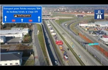Transport przez Polskę maszyny TBM, do drążenia tunelu w ciągu S19