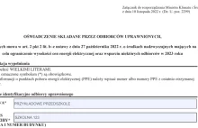 Zamrożenie cen prądu szkoła, przedszkole, przedsiębiorcy. Wzór wniosku