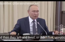 Putin pociesza matki zabitych żołnierzy "Wszyscy kiedyś umrzemy"