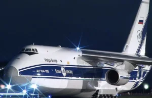 Ukraina. Rosyjskie transportowce An-124 latają z Chin do Rosji