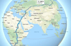 22387km na piechotę - najdłuższa piesza trasa świata
