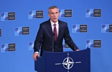 Szef NATO wzywa państwa Zachodu do dalszego wsparcia Ukrainy. "Musimy być...