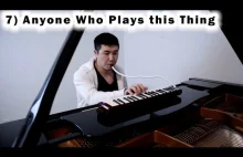 Top 15 typów wkurzających pianistów [ENG]