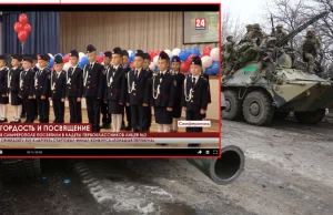 Wojna w Ukrainie. Na Krymie Rosjanie zapisują pierwszaki do klas podchorążych