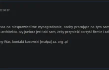 Postulat Krystiana (Sii): Równość płac! Taka sama kasa dla juniora i architekta!