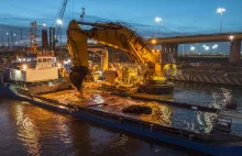 Zobacz, jak pracuje ogromna pogłębiarka w Porcie Gdynia