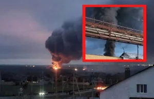 Kolejny pożar w Rosji. Płonie zakład pod Moskwą.