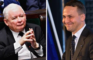 Sąd orzekł w sporze Sikorskiego z Kaczyńskim. Ogromna kwota do zapłaty