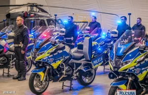 Prawie 500 nowych motocykli. Tyle polska policja zakupiła w ostatnim czasie