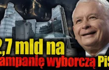 Miliardy na kampanię wyborczą PiS [VIDEO