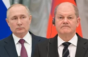Kalncerz Niemiec Olaf Scholz dzwoni do Vladimira Putina