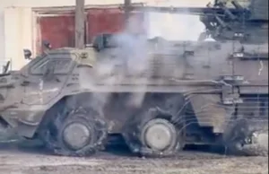 Rosjanie przecierali oczy. Ukraiński wóz wjechał na minę, potem ruszył jak...
