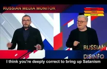 W ruskiej tv kłócą się czy Zelenski to antychryst, czy tylko demon