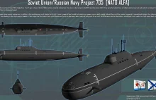 Najlepszy rosyjski okręt podwodny którego bał się cały świat