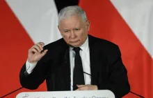 Kaczyński atakuje Londyn i innych kluczowych sojuszników Polski w Legnicy.