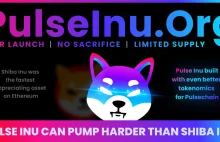 Pulsechain PulseX Hex Airdtop tokenu Pulseinu.org