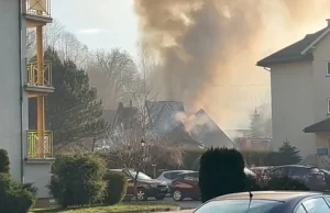 Wybuch gazu w domu w Ustroniu. Pod gruzami mogą być ludzie