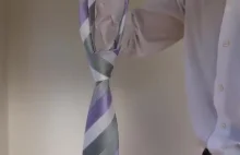 Prosty sposób na wiązania krawata