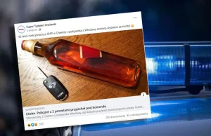 Były policjant na ławie oskarżonych. Miał wpadkę z alkoholem