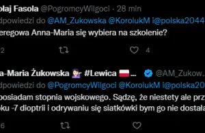 A szeregowa Anna-Maria Żukowska wybiera się na szkolenie?