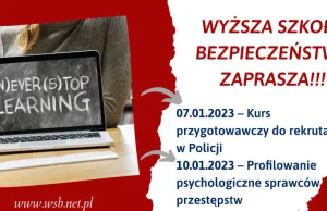 Kurs przygotowawczy do rekrutacji w Policji