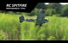 RC Spitfire - przeciągnięcie / stall