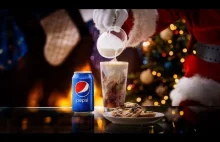 Pepsi wypościła świąteczną reklamę łącząc Pepsi z mlekiem