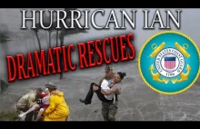 Straż Wybrzeża Stanów Zjednoczonych w akcji po przejściu huraganu na Florydzie.