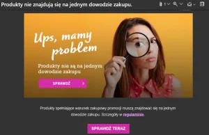 Ups, mamy problem - czyli farsa z P&G na Allegro