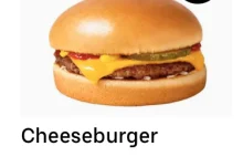 Cheesburger za 7.50zl
