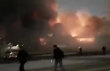 Moment wybuchu w centrum handlowym "MEGA Khimki" pod Moskwą -9/12/2022