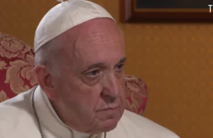 Papież Franciszek popłakał się, modląc się o pokój na Ukrainie