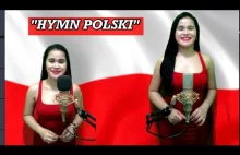 Filipinka śpiewa hymn Polski - Mazurek Dąbrowskiego