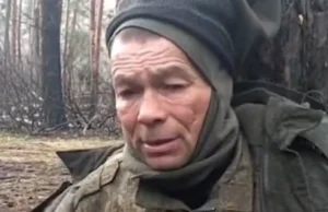 Szokujące słowa rosyjskiego żołnierza wziętego do niewoli.