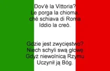 Himno Nacional de Italia - Hymn Włoch (IT, PL lyrics)