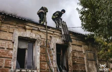 Jak wygląda służba strażaków w Bachmucie - najgorszym punkcie frontu WYWIAD+FOTO