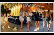 Nightlife of Beautiful Russian Girls. Continuation of Walking 4k