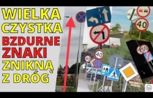 W Polsce jest za dużo znaków drogowych. Szykuje się wielka czystka