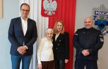 Gratulacje za obywatelską postawę dla 91-letniej mieszkanki Przemyśla