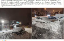 Wykorzystała prywatny parking jako osiedlowy.