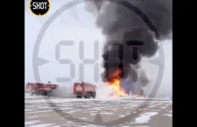 Rosyjski śmigłowiec Mi-8 rozbił się w Ułan-Ude w pobliżu lotniska Bajkał