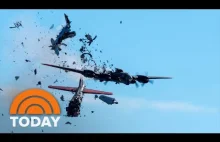 Zderzenie samolotów militarnych podczas pokazów lotniczych w Dallas