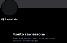 Twitter blokuje Mastodona, jednego ze swoich największych konkurentów