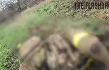 Ukraińcy pod Bachmutem trafiają pod ostrzał moździerzowy